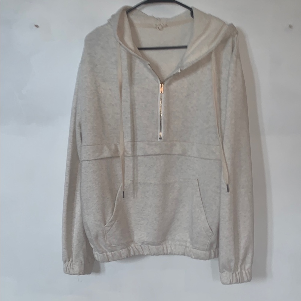 POL Cream Cowl Neck Sweater